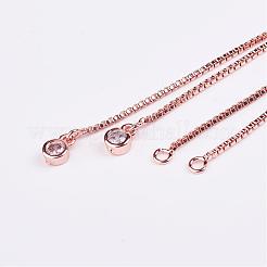 Bricolage de collier en laiton électrophorèse&nbsp;MAK-D020-01RG