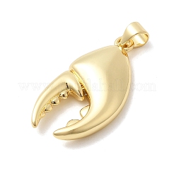 Подвески в виде клешней краба из латуни&nbsp;KK-H529-57B-G