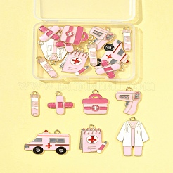 18 шт. 7 стиля подвески из сплава и эмали на медицинскую тематику&nbsp;FIND-FS0004-32A