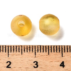 Матовые прозрачные акриловые бусины&nbsp;X1-OACR-F013-13I