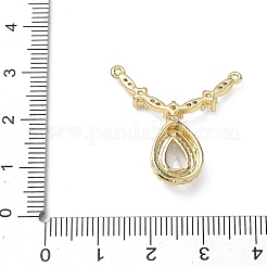 Messing micro pave klare zirkonia anhänger&nbsp;CU-CBA5C42-07G