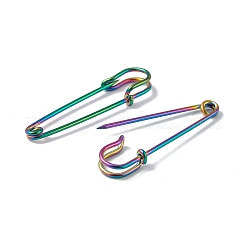 Épingles de sûreté en acier inoxydable 304 avec placage ionique (IP)&nbsp;STAS-I673-05MC