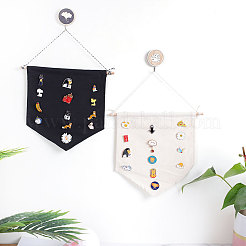 Banner de exhibición de pared con pin esmaltado&nbsp;AJEW-WH0113-66S-03