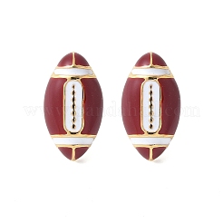Orecchini a bottone in acciaio inossidabile 304&nbsp;EJEW-Q028-02C-G