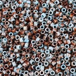 Perline di vetro opache a forma di cilindro Picasso&nbsp;SEED-Q039-06A-12