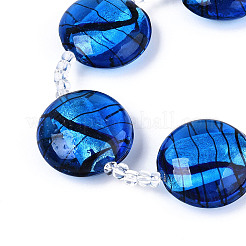 Стеклянные бусины&nbsp;FOIL-N029-07