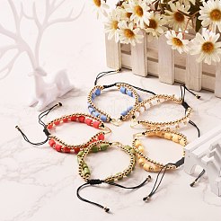 Бусины из полимерной глины ручной работы&nbsp;BJEW-JB06626