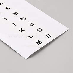 Selbstklebende Papierbuchstaben-Aufkleber&nbsp;DIY-WH20007-382B