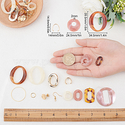 DIY baumeln Ohrring machen Kits&nbsp;FIND-SC0001-68