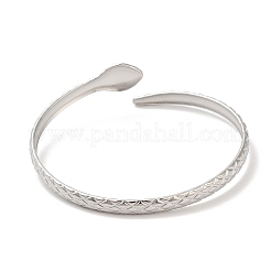 Anlaufgeschützte Armreifen aus 304 Edelstahl&nbsp;BJEW-L682-007P