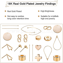Латунные микро проложить кубических соединения циркония&nbsp;ZIRC-BC0001-01