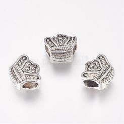 Сплавочные европейские бусины&nbsp;MPDL-E047-02AS