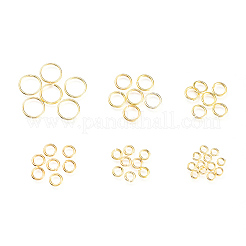 Латунные кольца прыжок открыт&nbsp;KK-JQ0001-01G