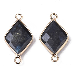 Соединители из натурального ларвикита&nbsp;G-S359-107D