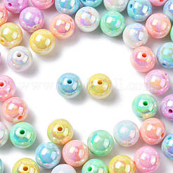 100 pz 7 colori perline acriliche opache&nbsp;MACR-CJ0001-78