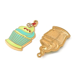 Подвески из нержавеющей стали 304 с эмалью&nbsp;STAS-I346-13G-01