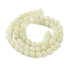 Fili di perline di calcite verde naturale&nbsp;GG-NH0008-A01-6mm-01