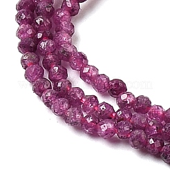 Натуральные рубиновые бисерные пряди&nbsp;G-H336-A01-01