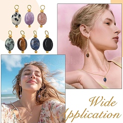 35 шт. 7 подвески из натурального камня в разных стилях&nbsp;PALLOY-YW00142