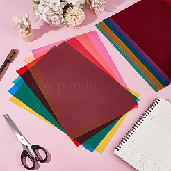 24 шт. 6-х цветные листы ПВХ пластика&nbsp;PVC-BC0001-01