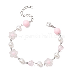 Bracciali con perline acriliche per donna&nbsp;BJEW-JB11464