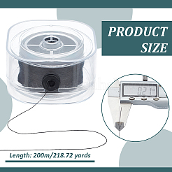 Воском хлопчатобумажная нить шнуры&nbsp;AJEW-WH0561-82G