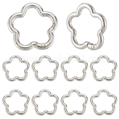 18 шт. Кольца пружинные затворные из сплава&nbsp;FIND-SC0019-02B