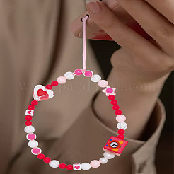 1 шт. акриловые бусины для мобильных телефонов для женщин&nbsp;HJEW-LP0002-16B