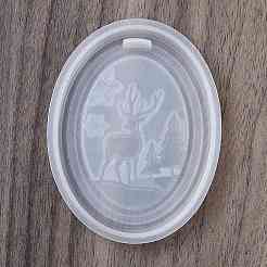 Рождественская серия подвесная бирка diy подвеска украшение силиконовые Молды&nbsp;LS-DIY-M057-03E