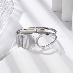 Brazaletes con bisagras de acero inoxidable 304 para mujer&nbsp;STAS-Z114-09P