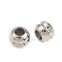 201 Edelstahlperlen&nbsp;STAS-Z166-09P