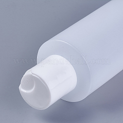 Transparente Flaschen aus Plastikpressverschluss&nbsp;LS-MRMJ-WH0020-03-200ml