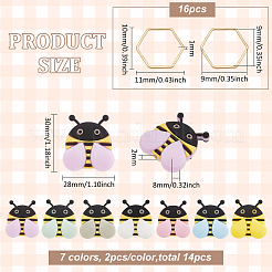 Bienen Silikon Stricknadelspitzenschutz&nbsp;FIND-BC0005-33