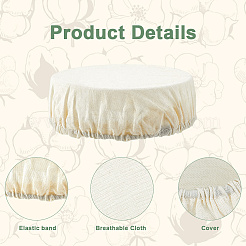 Funda de tela reutilizable para fermentación de pan&nbsp;AJEW-WH20017-19