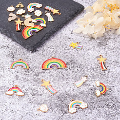 Эмали сплава большие кулоны&nbsp;ENAM-CJ0001-10