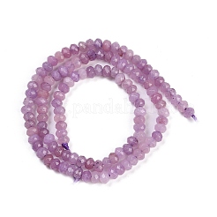 Chapelets de perles de jade blanche naturelle&nbsp;X-G-Z069-01L