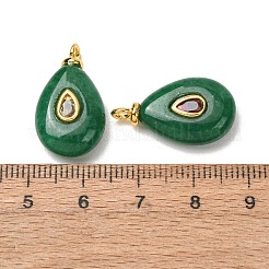 Gefärbt natürliche Malaysia Jade Anhänger&nbsp;GG-CBAA798-01G-04
