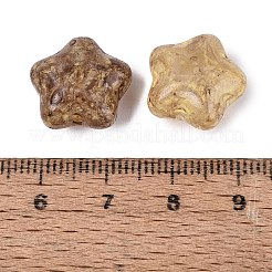 Perles de verre opaque Picasso&nbsp;SEED-N012-08F