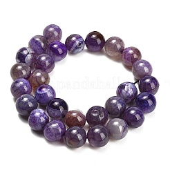 Chapelets de perles veines de dragon en agate naturelle&nbsp;GG-L001-L01-01