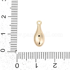 Ottone micro spianare pendenti zirconi&nbsp;LS-ZIRC-P122-03B-G
