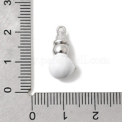 Рождественские латунные эмалевые подвески&nbsp;KK-L258-05P-A01