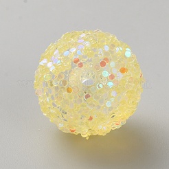 Perles de paillettes acryliques opaques&nbsp;FIND-CJC0010-111A-02