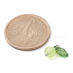 Natürliche gefärbte malaysische Jade-Fruchtanhänger&nbsp;PALLOY-JF02431-02