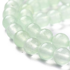 Natürliche weiße Jade Perlen&nbsp;G-G766-A-14