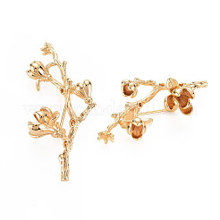 Фурнитура латунная для броши KK-N232-281