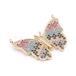 Латунные микро проложить кубического циркония подвески&nbsp;ZIRC-I042-05A