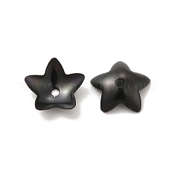 Capuchon de perle en forme de fleur en acier inoxydable 304 avec placage ionique (IP)&nbsp;STAS-G127-05EB