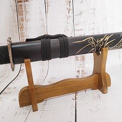 Supporto per spada katana in legno&nbsp;DIY-WH0453-49B