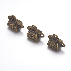 Pendentifs en alliage de style tibétain&nbsp;TIBEP-A100791-AB-LF