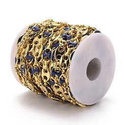 Catene a maglie di chicco di caffè smaltate in lega placcata d'oro&nbsp;LCHA-H004-02G-C